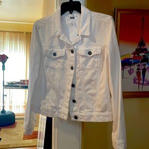 Paige White Denim Jacket